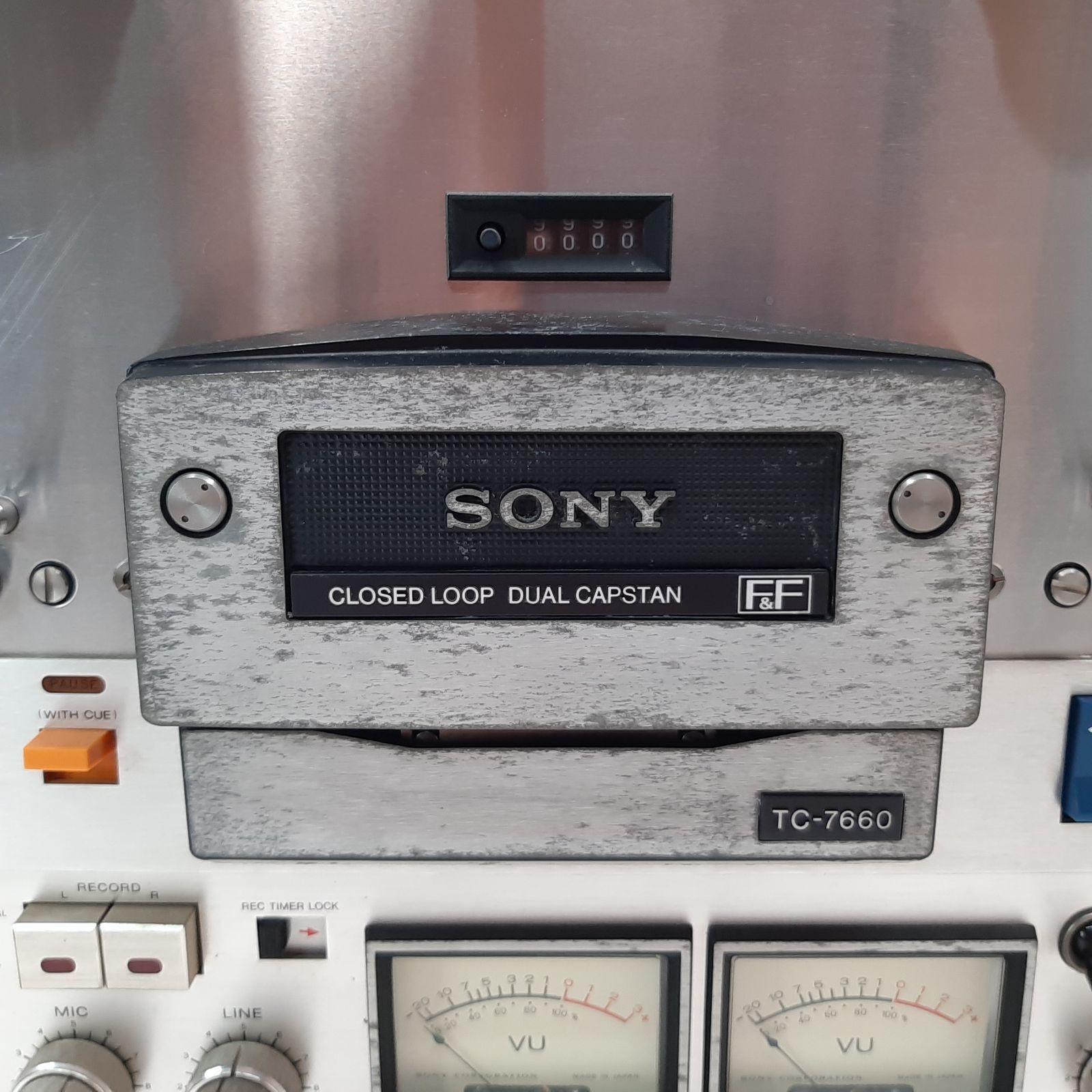 SONY オープンリールデッキ TC-7660 3モーター 3ヘッド リール