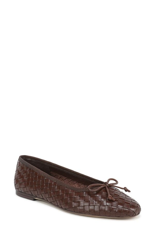 サムエデルマン レディース シューズ パンプス Sam Edelman Ruthie Woven Ballet Flaterazzo Brown ブラウン