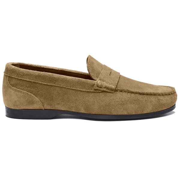 セバゴ メンズ シューズ スリッポン・ローファー スエード Sebago Byron Suede Loafer Beige Camel キャメル