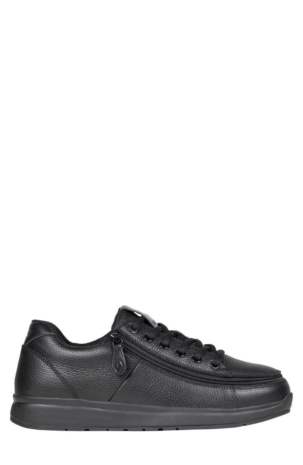 ビリーフットウェア メンズ シューズ スニーカー プラスサイズ BILLY Footwear Comfort Plush Zip Around Sneaker Black To The Floor L