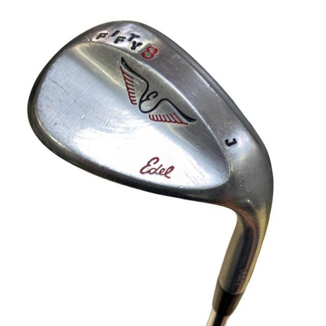 【中古】 Edel GOLF Edel GOLF J WEDGE DGR L 58° ウェッジ WG 純正特注シャフト (フレックスS) メンズ 男性用 右利き 右用 Cランク ゴルフクラブ