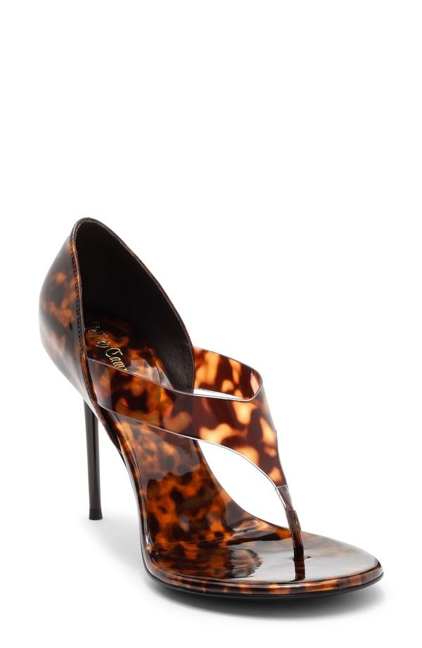 ジェフリー キャンベル レディース シューズ ヒール サンダル Jeffrey Campbell Rhian Stiletto Sandal Tortoise