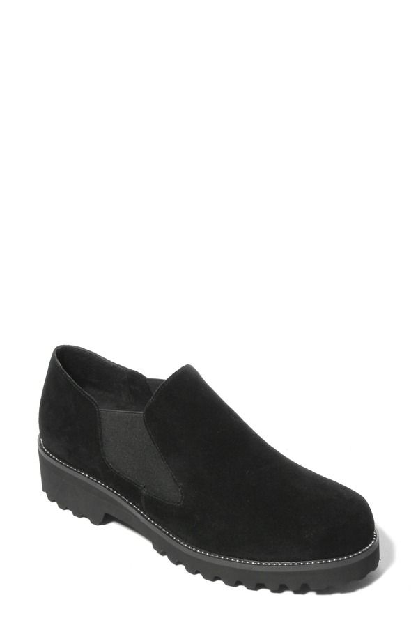 ベネリ レディース シューズ パンプス オックスフォード VANELi Zivana Weatherproof Oxford Black Suede ブラック
