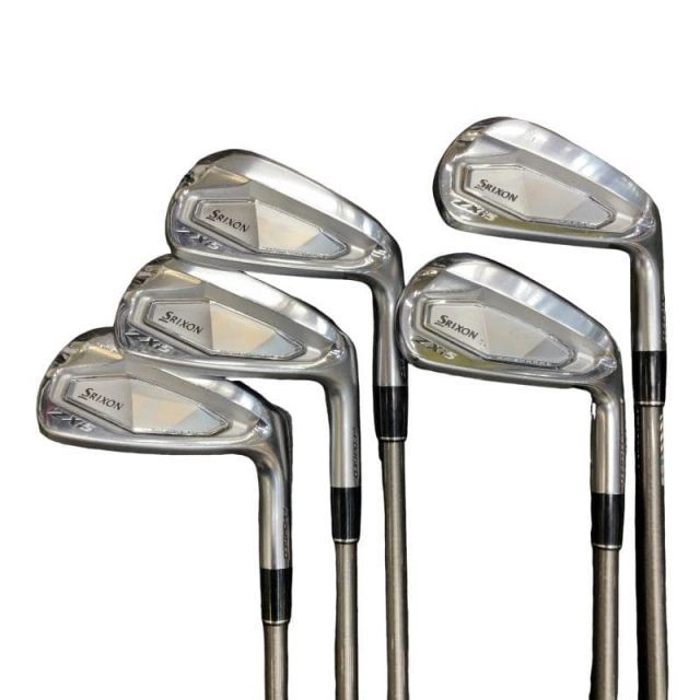 【中古】 ダンロップ SRIXON ZXi5 6S アイアンセット IR 純正特注シャフト (フレックスS) メンズ 男性用 右利き 右用 Cランク ゴルフクラブ 59,430円