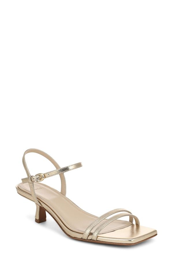 ヴィンス レディース シューズ ヒール サンダル アンクル Vince Tildankle Strap Sandal Champagne シャンパン