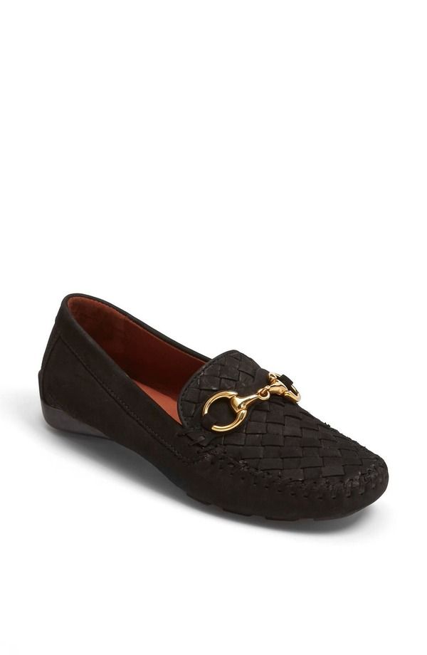 ロバート ツア レディース シューズ スリッポン・ローファー Robert Zur Perlata Driving Shoe Black Cashmere Suede ブラック