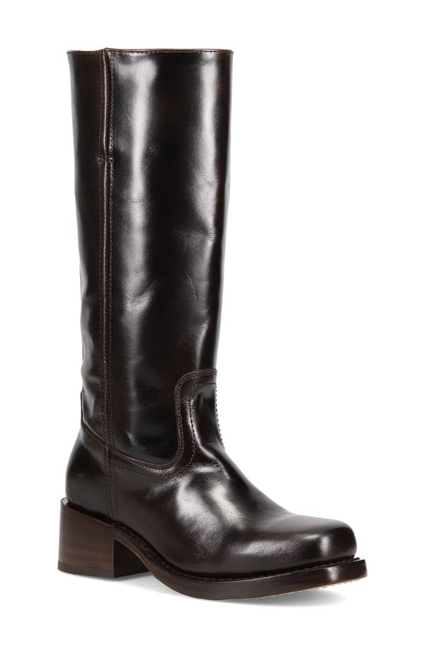 フライ レディース シューズ ブーツ・レインブーツ Frye Campus Knee High Boot Bourbon