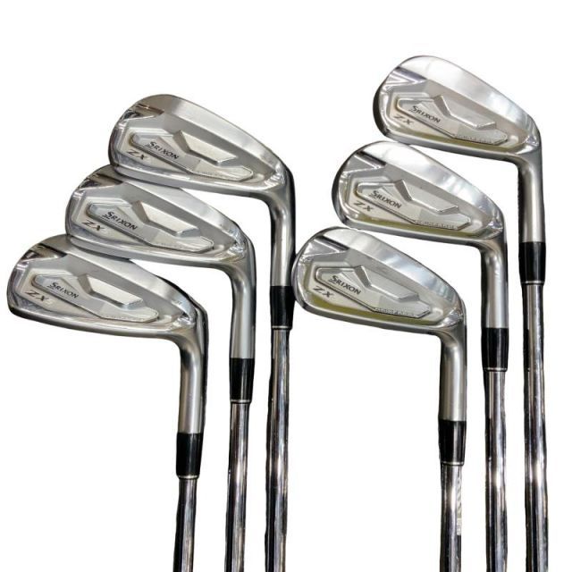 【中古】 ダンロップ SRIXON ZX5 Mk II 6S アイアンセット IR NS PRO MODUS3 TOUR105 D.S.T (フレックスS) メンズ 男性用 右利き 右用 Cランク ゴルフクラブ