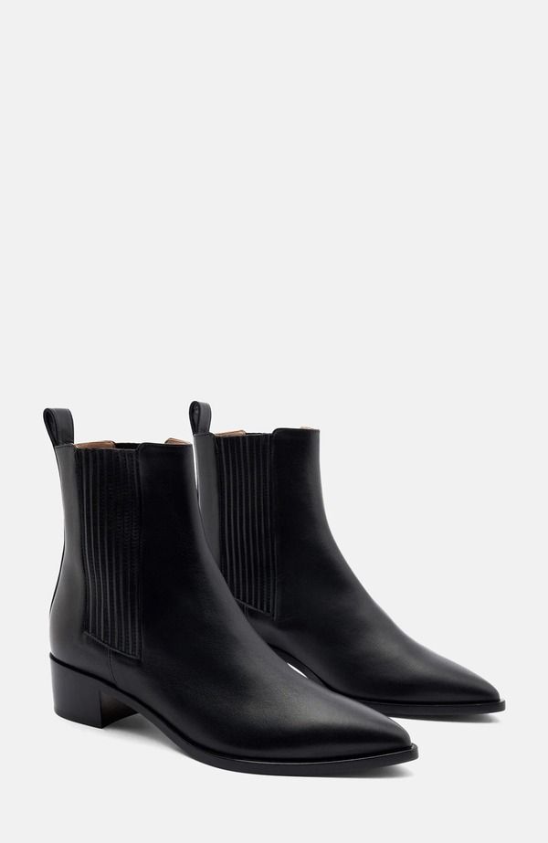 スカロッソ レディース シューズ ブーツ・レインブーツ チェルシーブーツ チェルシー SCAROSSOlivia Chelsea Boots Black Calf ブラック