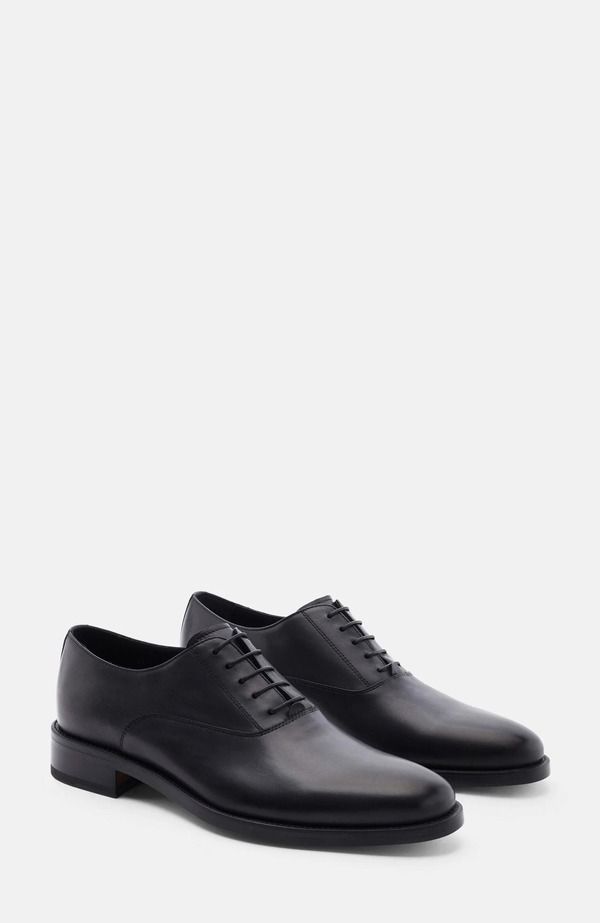 スカロッソ メンズ シューズ オックスフォード SCAROSSO Marcoxfords Black Calf ブラック