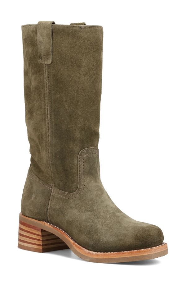フライ レディース シューズ ブーツ・レインブーツ Frye Campus 12R Boot Olive オリーブ