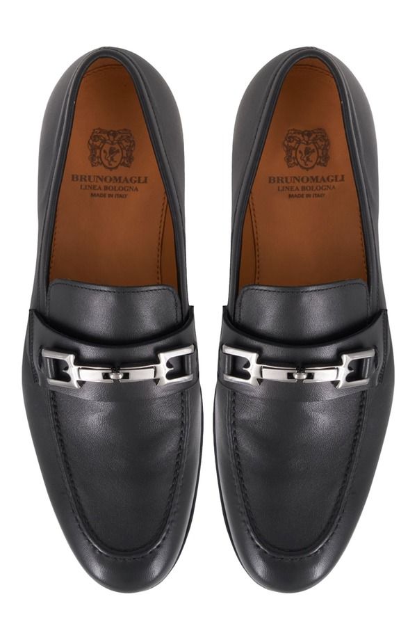 ブルーノマグリ メンズ シューズ ローファー Bruno Magli Flex Bit Loafer Black ブラック｜詳細画像