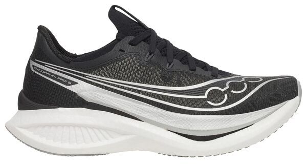 サッカニー メンズ シューズ スニーカー Saucony Mens Endorphin Pro 5 Running Shoe BlackSilver ブラック