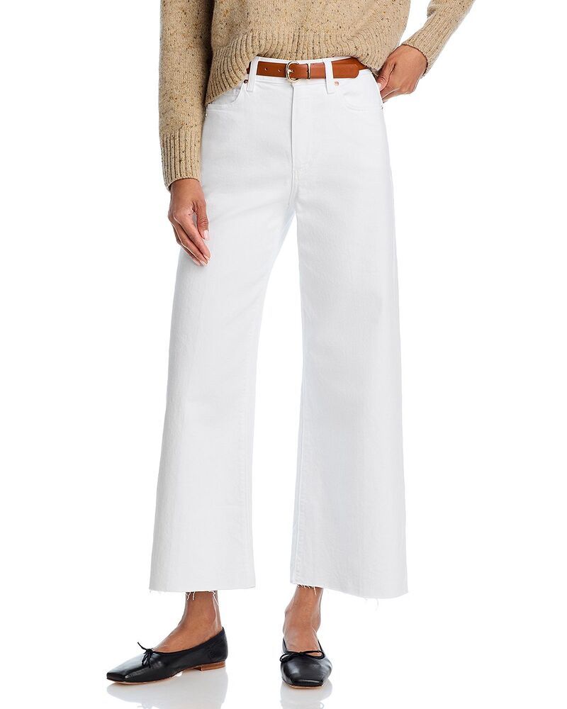 ペイジ レディース ボトムス デニムパンツ ワイドレッグ アンクル ジーンズ PAIGE Anessa High Rise Wide Leg Ankle Jeans Crisp White ホワイト