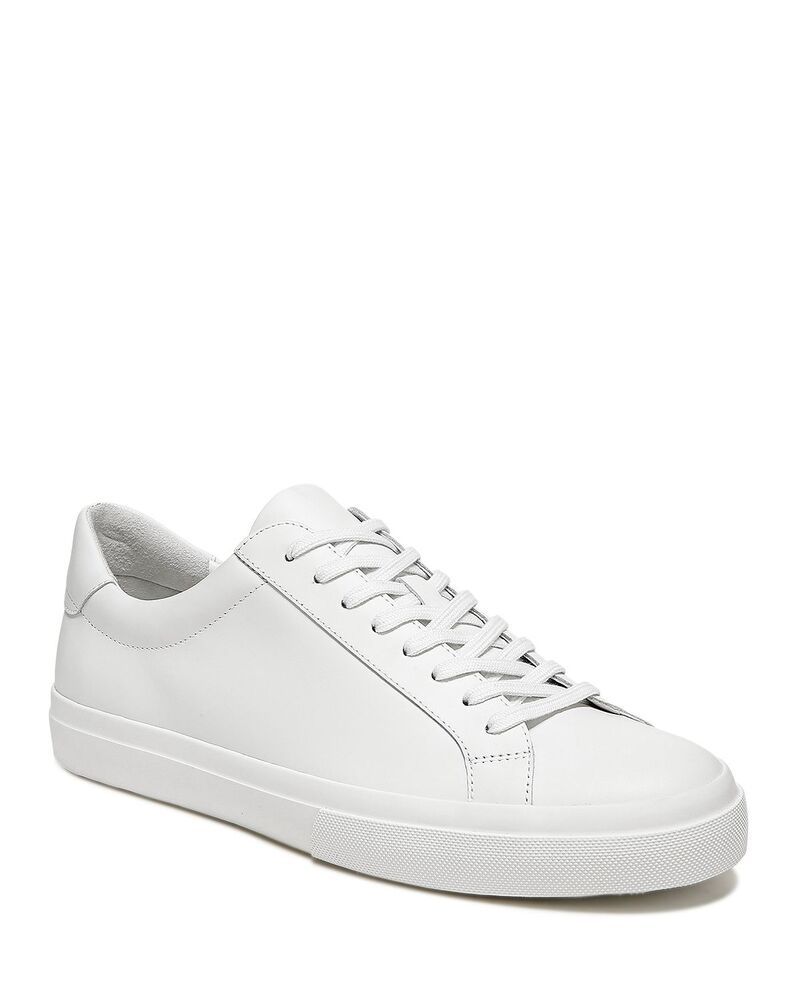ヴィンス メンズ シューズ スニーカー レース Vince Mens Fulton LaceUp Sneakers White ホワイト