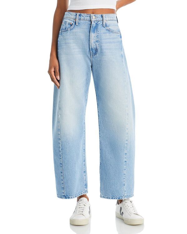 マザー レディース ボトムス デニムパンツ ワイドレッグ アンクル ジーンズ MOTHER The Half Pipe High Rise Ankle Wide Leg Jeans This How