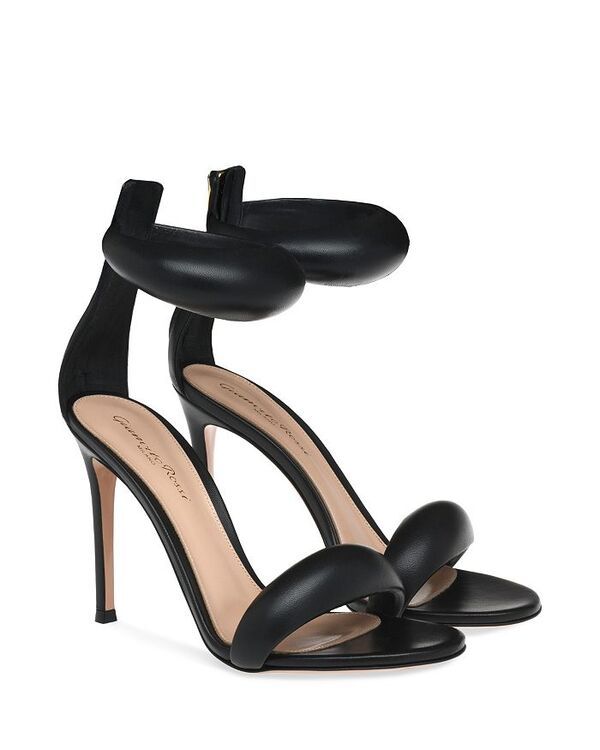 ジャンヴィト ロッシ レディース シューズ サンダル Gianvito Rossi Womens Bijoux Sandals Black Nappa Leather ブラック