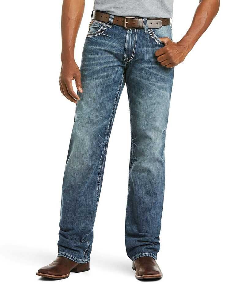 アリアト メンズ ボトムス デニムパンツ ローライズ トール ブーツ ジーンズ Ariat Big Tall M4 Low Rise Coltrane Boot Cut Jeans Coltrane