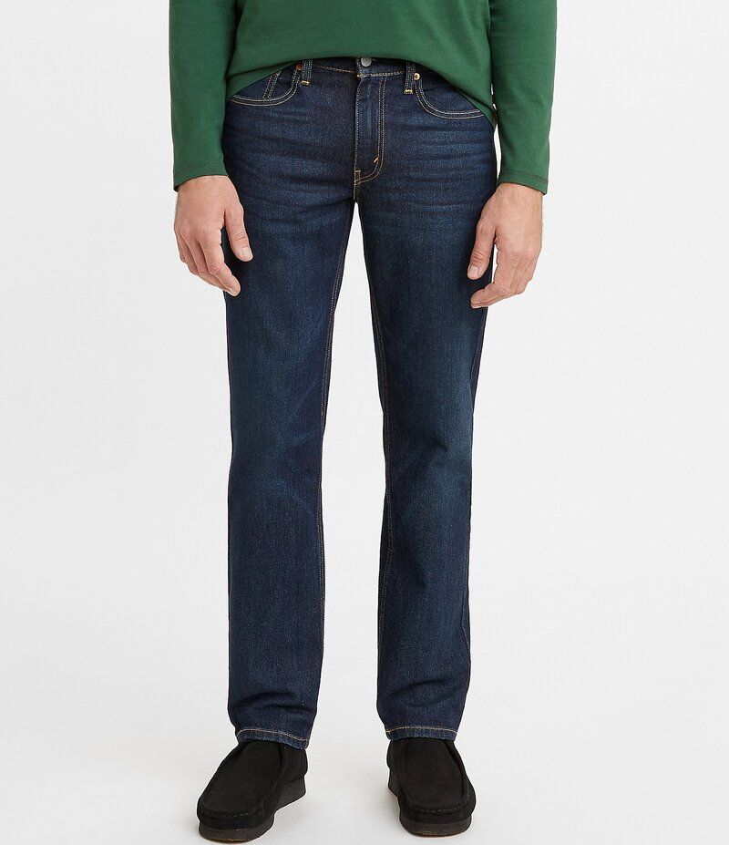リーバイス メンズ ボトムス デニムパンツ ジーンズ LevisR 514 Straight Fit LevisR Flex Stretch Jeans Clean Run