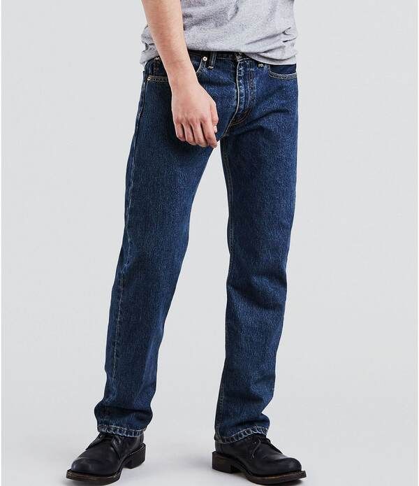 リーバイス メンズ ボトムス デニムパンツ レギュラーフィット ジーンズ LevisR 505 Regular Fit Rigid Jeans Dark Stonewash