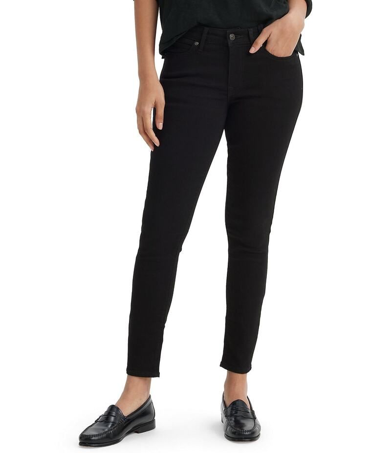 リーバイス レディース ボトムス デニムパンツ ジーンズ LevisR 711 Mid Rise Skinny Jeans Black ブラック