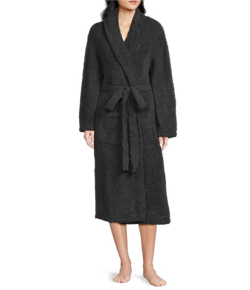 ベアフットドリームス レディース アンダーウェア ナイトウェア Barefoot Dreams Unisex CozyChicR Long Wrap Cozy Robe Slate Blue スレート