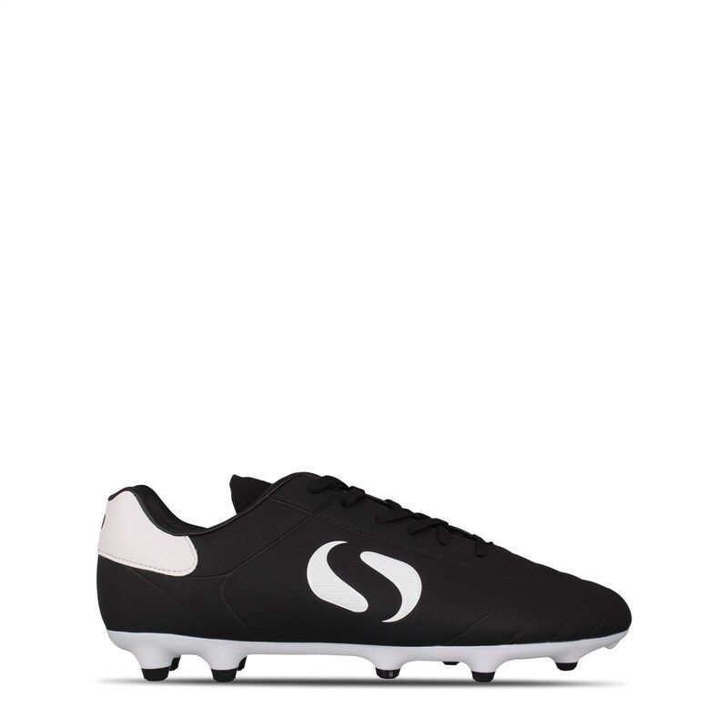 ソンディコ メンズ シューズ ブーツ・レインブーツ Sondico Strike Firm Ground Football Boots BlackWhite ホワイト