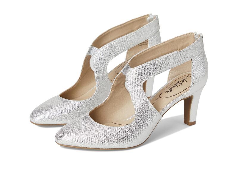 ライフストライド レディース シューズ ヒール LifeStride Giovanna 2 Silver シルバー