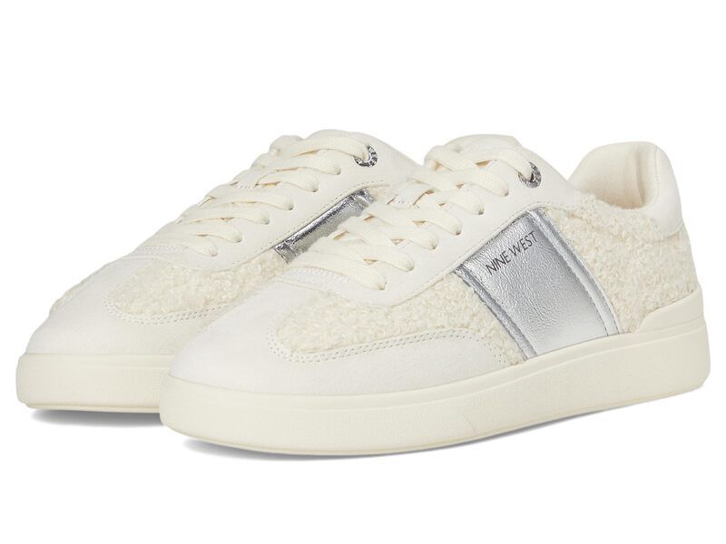 ナインウェスト レディース シューズ スニーカー Nine West Linehan CreamSilver Multi クリーム