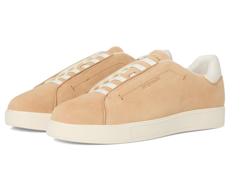 コールハーン レディース シューズ スニーカー Cole Haan Grandpro Luxe SlipOn Sneakers Tuscan Sand Suede サンド
