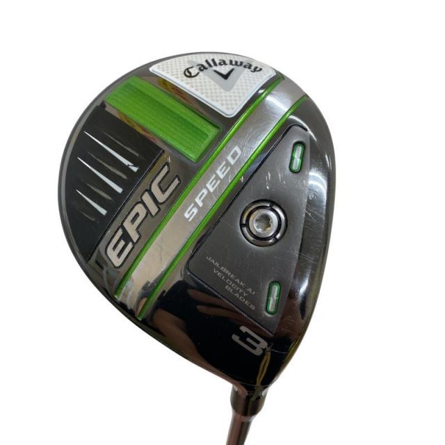 【中古】 キャロウェイ EPIC SPEED 3W フェアウェイウッド FW 純正特注シャフト (フレックスS) メンズ 男性用 右利き 右用 Cランク ゴルフクラブ