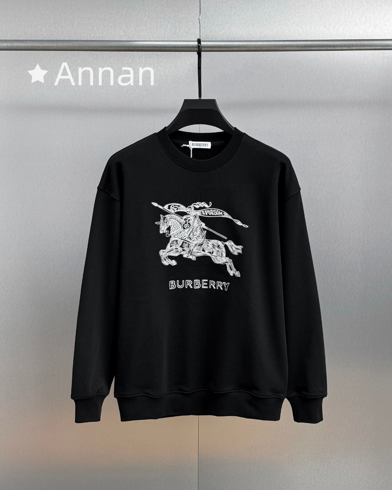 綺麗 ★★ 新品 タグ付 BURBERRY バーバリー パーカー シンプルフード付きパーカー ユニセックス