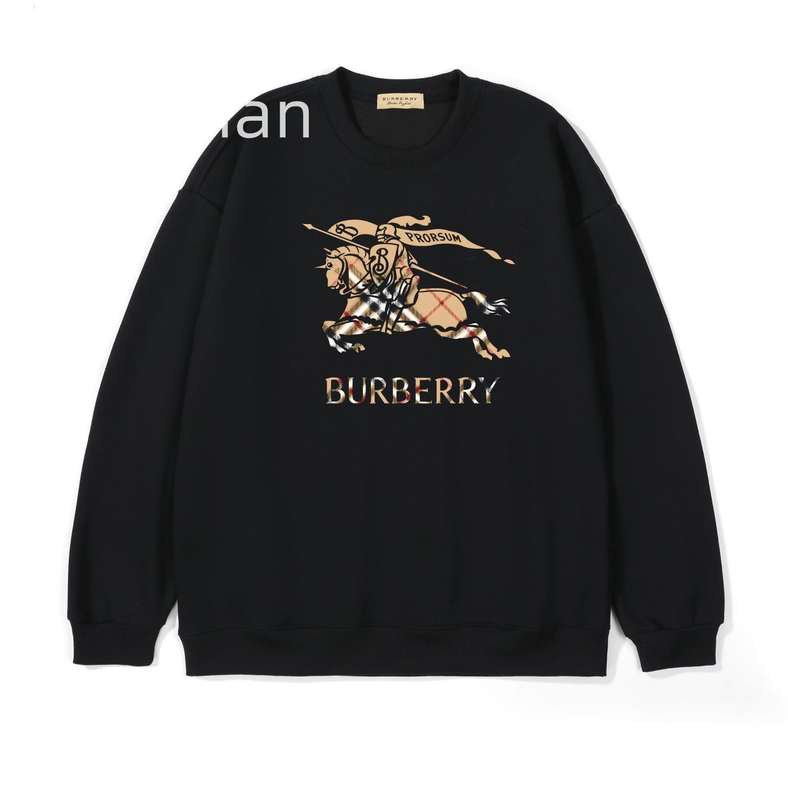 お洒落 即完売 新品！新品 タグ付 BURBERRY バーバリー パーカー シンプルフード付きパーカー ユニセックス