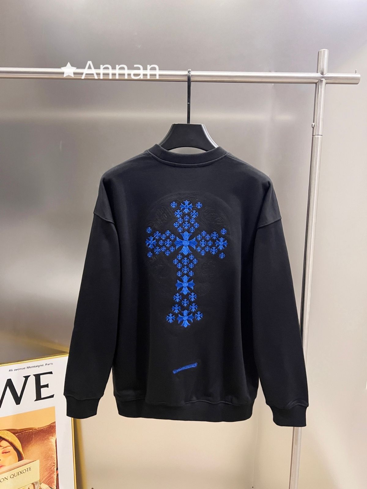 【超極上美品】 美品 新品 タグ付 CHROME HEARTS クロムハーツ パーカー シンプルフード付きパーカー ユニセックス 10,650円