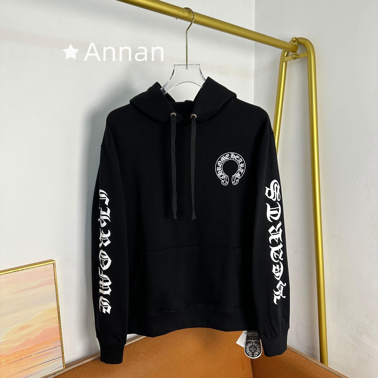 【特価】超美品 限定品 限界価格新品 タグ付 CHROME HEARTS クロムハーツ パーカー シンプルフード付きパーカー ユニセックス