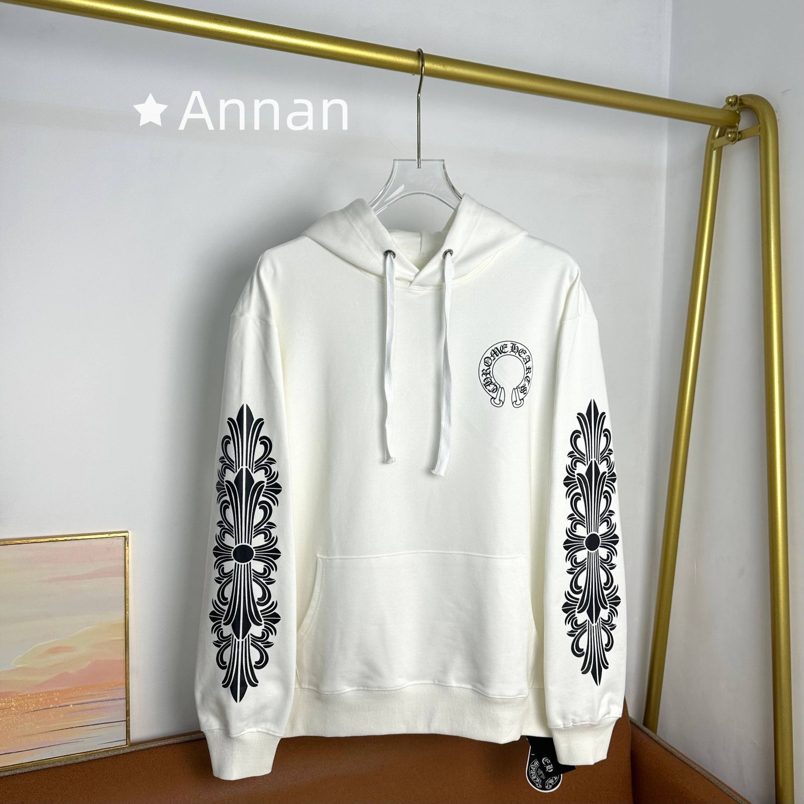 限界価格 新型新品 タグ付 CHROME HEARTS クロムハーツ パーカー シンプルフード付きパーカー ユニセックス