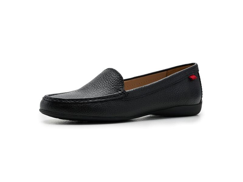 マークジョセフニューヨーク レディース シューズ スリッポン・ローファー Marc Joseph New York Lake Road Black Grainy ブラック