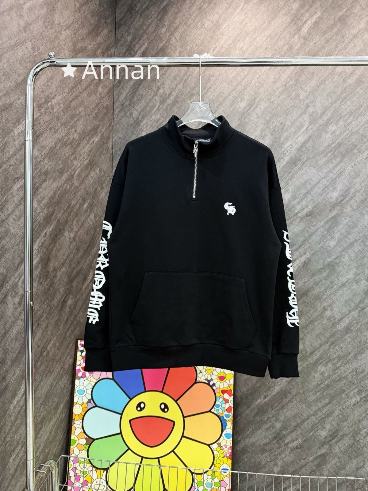 【未使用品】新品 タグ付 CHROME HEARTS クロムハーツ パーカー シンプルフード付きパーカー ユニセックス