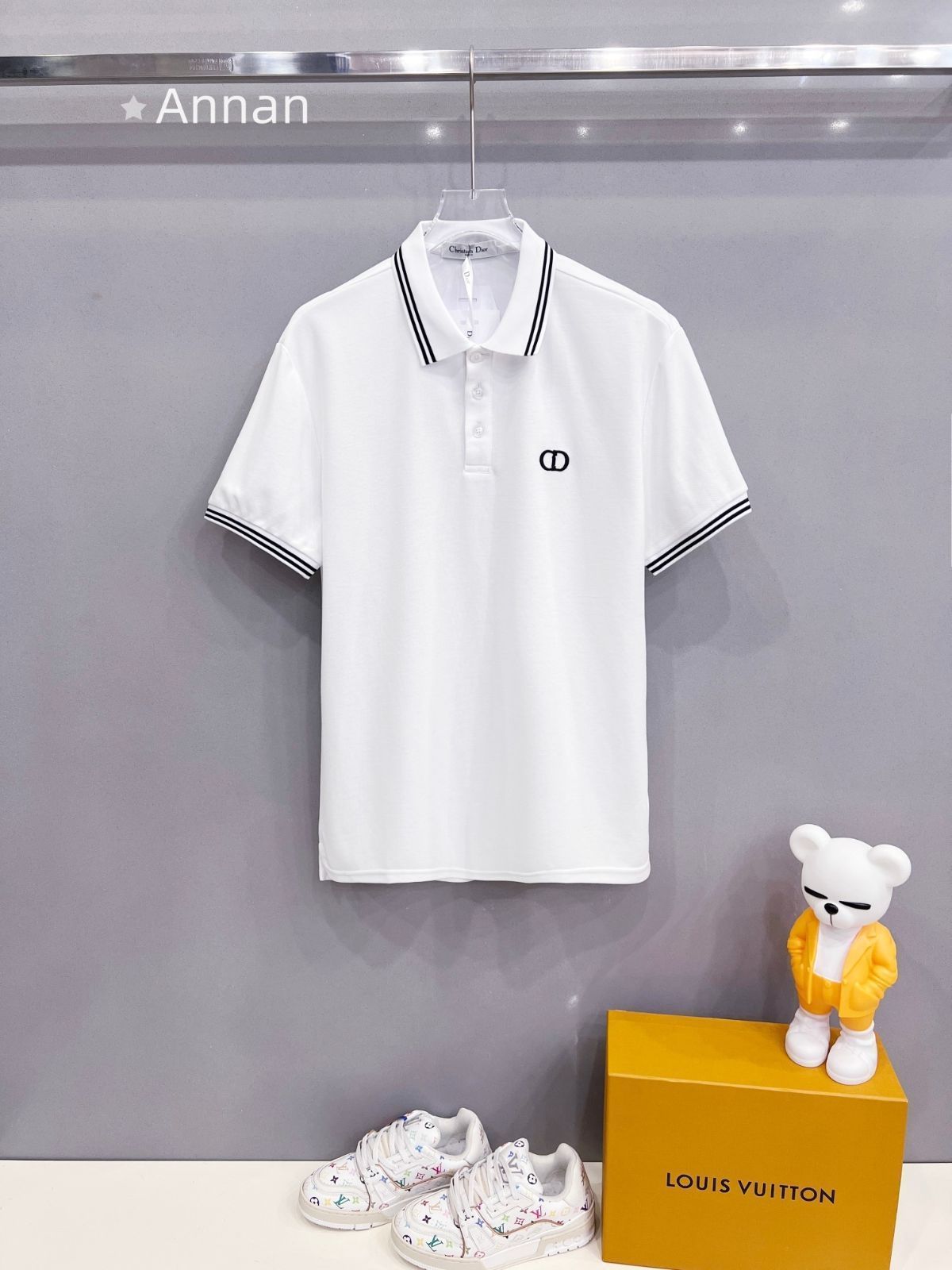 限界 美品 新品 タグ付 GUCCI グッチ ポロシャツ 半袖シャツ POLO メンズ レディース ユニセックス カジュアル