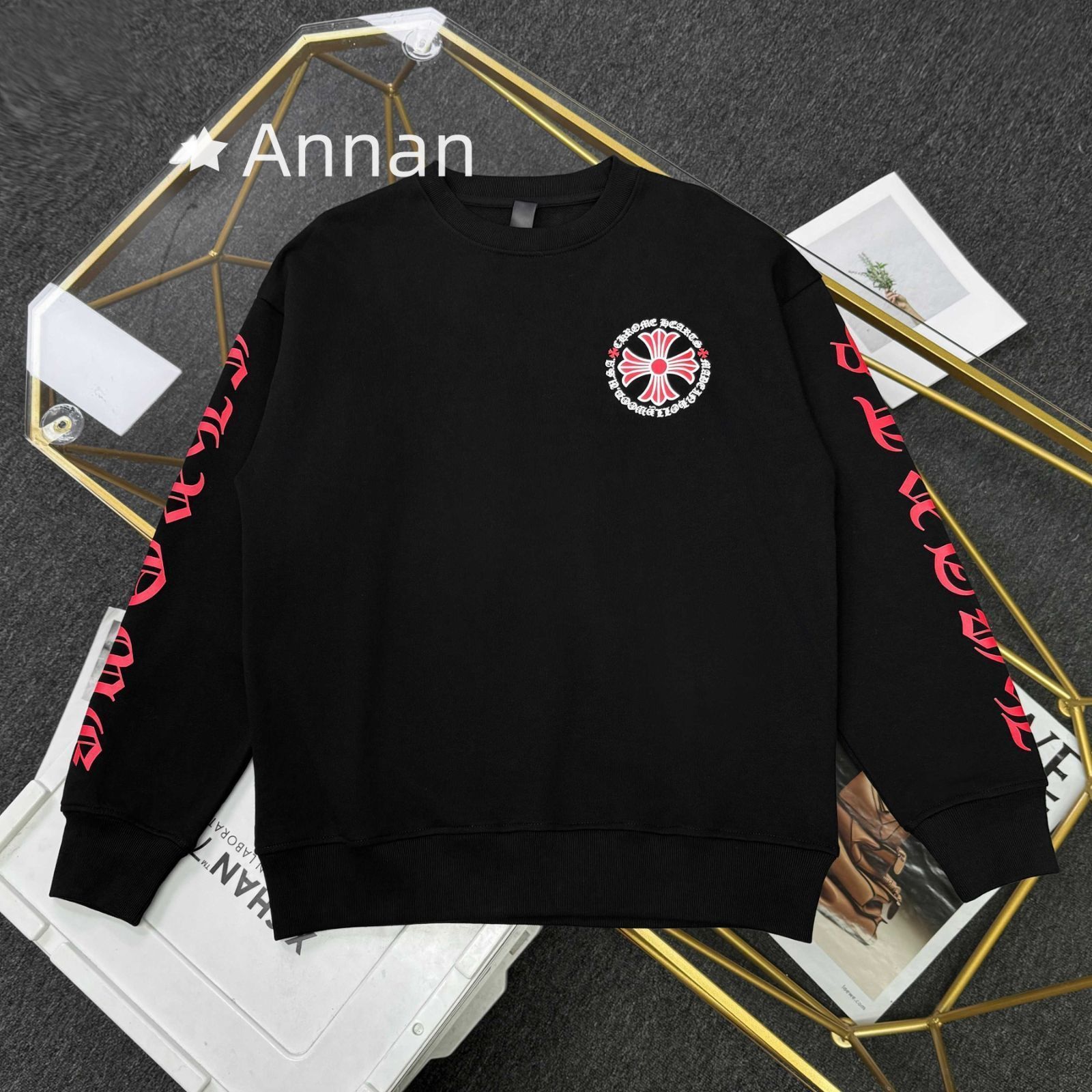 新品同様 人気 人気商品新品 タグ付 CHROME HEARTS クロムハーツ パーカー シンプルフード付きパーカー ユニセックス