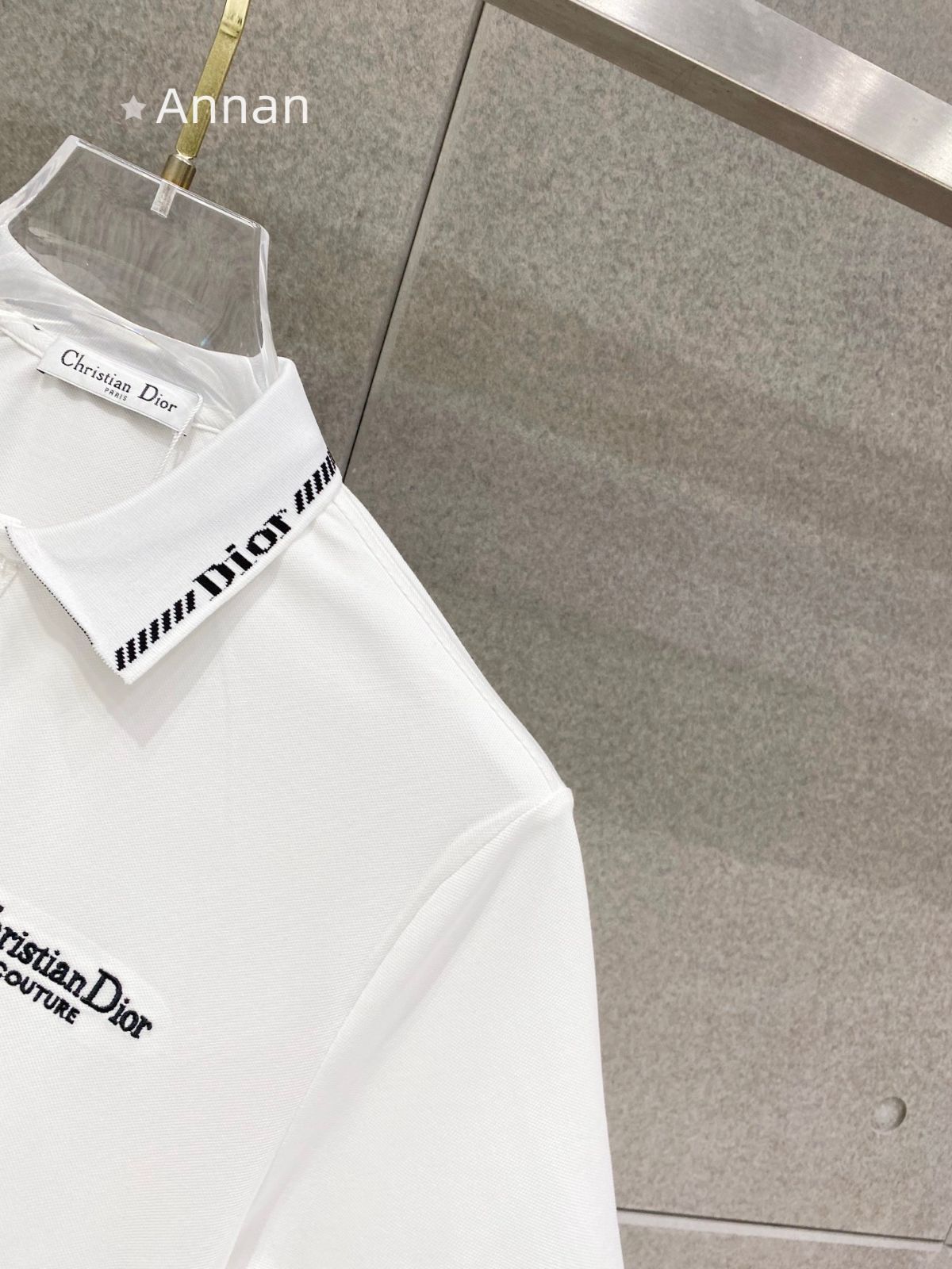 激レア 本日特価 新品 タグ付 CHRISTIAN DIOR クリスチャン ディオールポロシャツ 半袖シャツ POLO メンズ レディース ユニセックス カジュアル