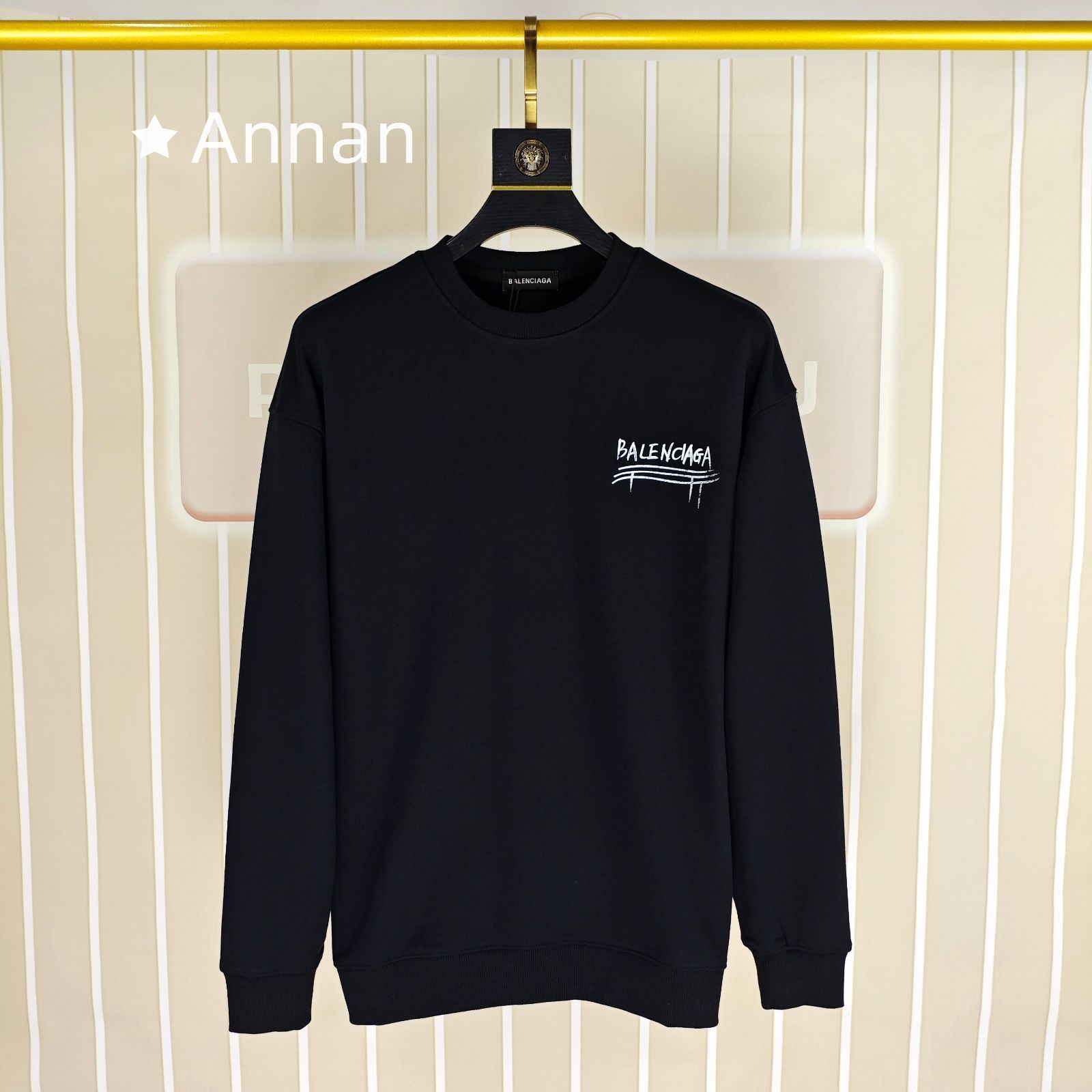 超美品 美品 限定品 超美品 新品 タグ付 BALENCIAGA バレンシアガ パーカー シンプルフード付きパーカー ユニセックス
