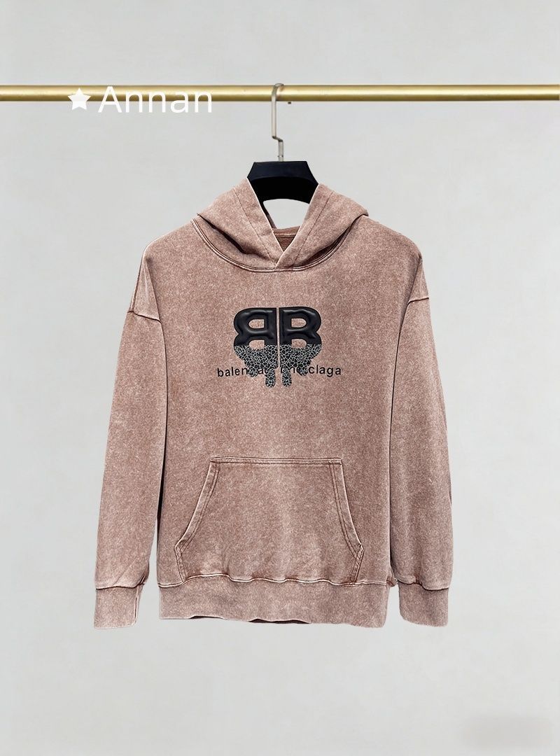 新製品 本日特価 美新品 タグ付 BALENCIAGA バレンシアガ パーカー シンプルフード付きパーカー ユニセックス