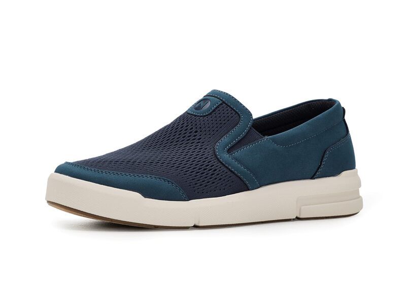 ノンブッシュ メンズ シューズ スニーカー Nunn Bush Kore City Rally SlipOnavy ネイビー
