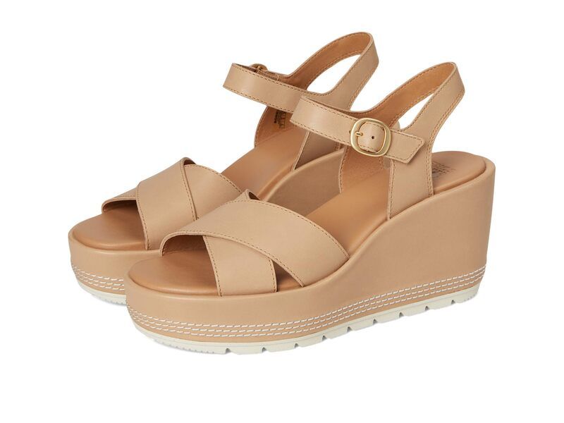ソレル レディース シューズ ヒール アンクル SOREL Sunpeak Wedge Ankle Strap Honest BeigeCh ベージュ