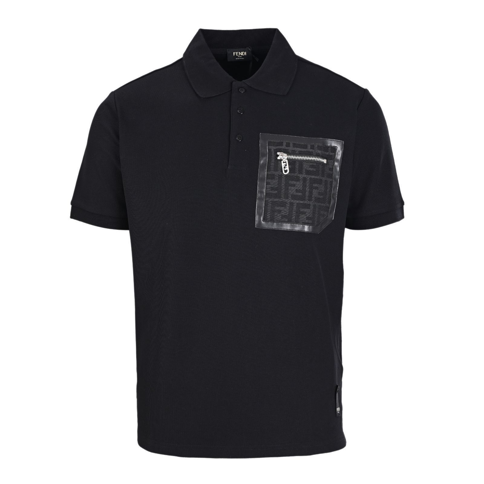 お洒落 極美品 新品 タグ付 FENDI フェンディ ポロシャツ 半袖シャツ POLO メンズ レディース ユニセックス カジュアル 7,920円