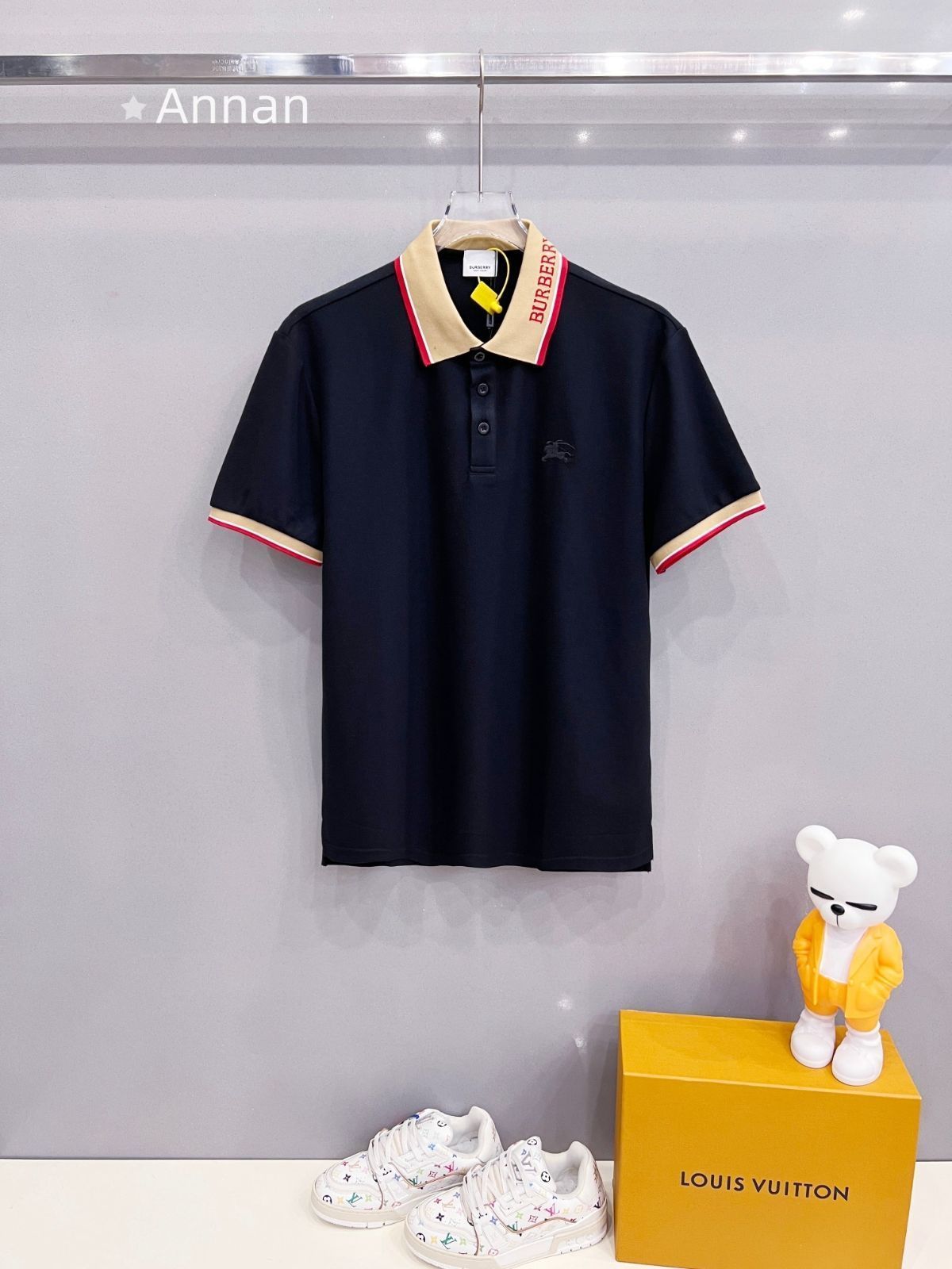 新品 本日特価 本日限定！新品 タグ付 BURBERRY バーバリー ポロシャツ 半袖シャツ POLO メンズ レディース ユニセックス カジュアル