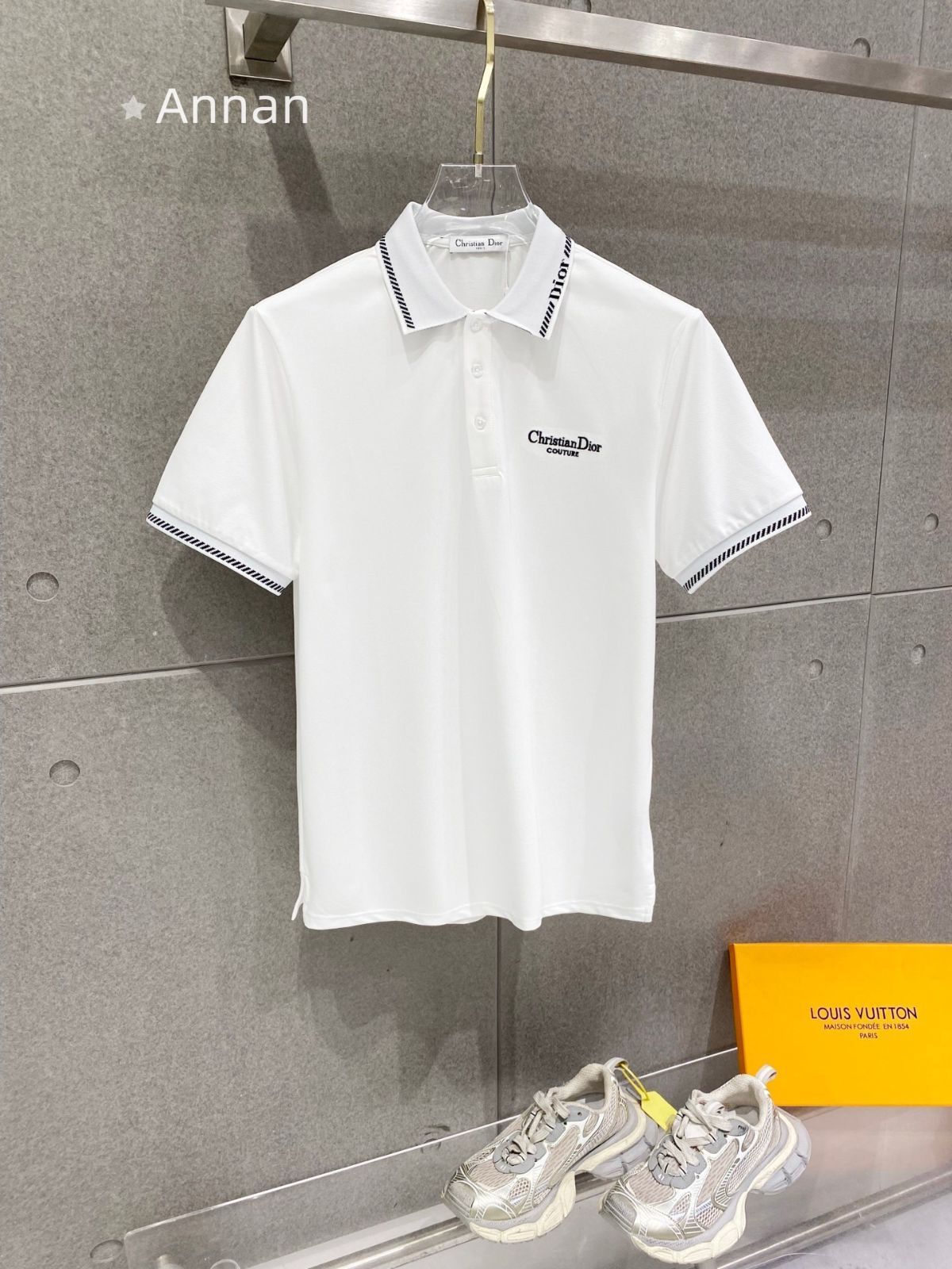 激レア 本日特価 新品 タグ付 CHRISTIAN DIOR クリスチャン ディオールポロシャツ 半袖シャツ POLO メンズ レディース ユニセックス カジュアル