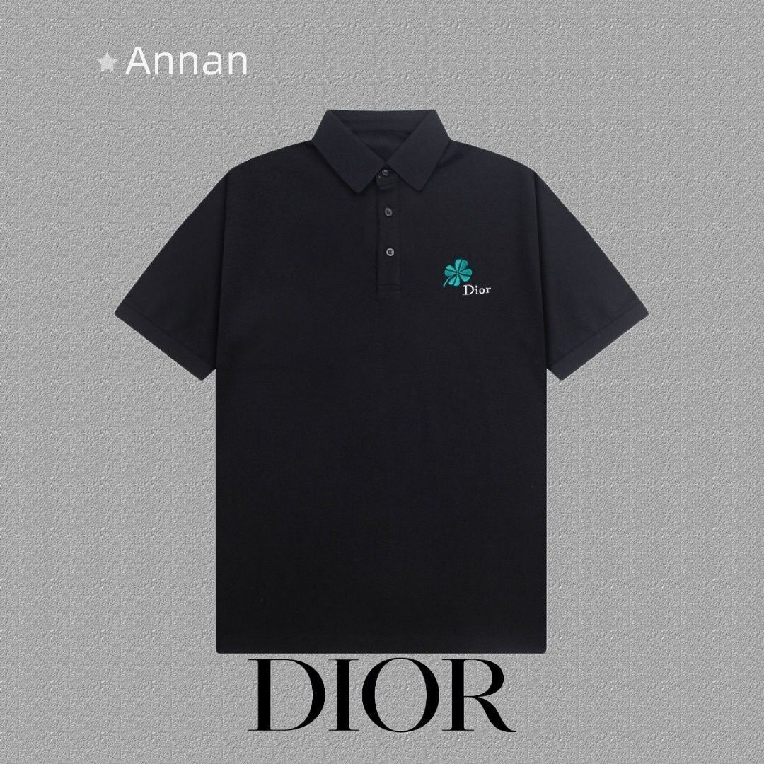 【最終値下げ】 美品 新品 タグ付 CHRISTIAN DIOR クリスチャン ディオール ポロシャツ 半袖シャツ POLO メンズ レディース ユニセックス カジュアル