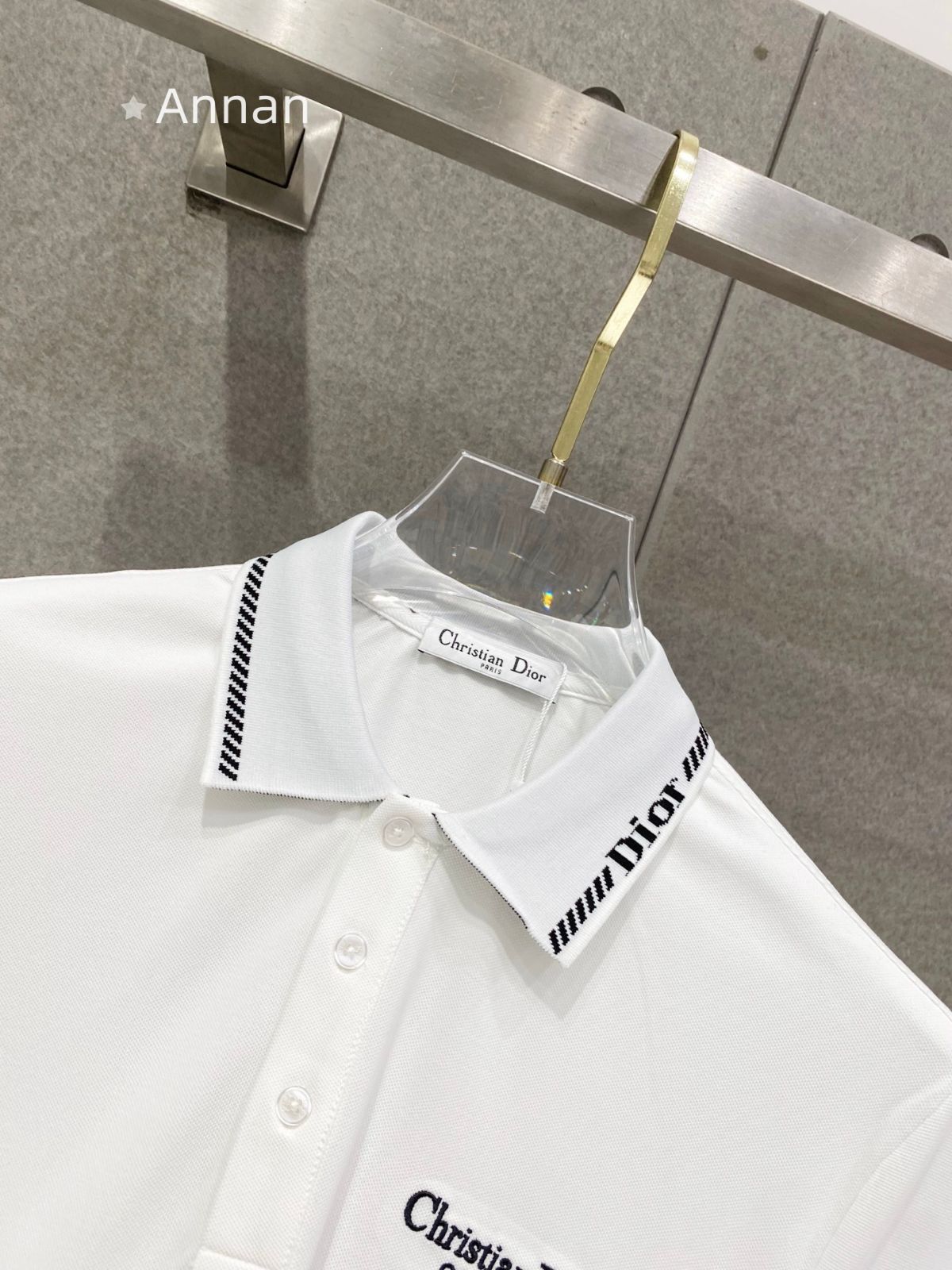 激レア 本日特価 新品 タグ付 CHRISTIAN DIOR クリスチャン ディオールポロシャツ 半袖シャツ POLO メンズ レディース ユニセックス カジュアル